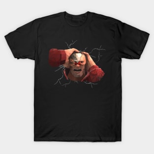 Splitting Headache Low-Poly Scream Fortress Soldier T-Shirt